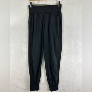 LULULEMON Black‎ Joggers Lightweight High Rise Women's Size 4 Casual Athleisure